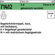 F. REYHER Kegelschmiernippel DIN 71412 Form A-M AM 8x1 SW 9, 5.8, galvanisch verzinkt