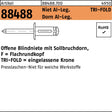 GESIPA Blindniete R 88488 TRI-FOLD Flachrundkopf 4,8x22,2 mm Alu/Alu 250 Stück