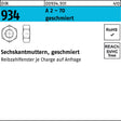Sechskantmutter DIN 934 M10 A2-70 geschmiert, 250 Stück von F. REYHER