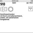 Verschlussschraube DIN 910 mit Bund und Außensechskant M8x1 Stahl, 100 Stück von F. REYHER