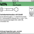 Sechskantschraube ISO 4014 M6x35 10.9 flZn/TL 480h von F. REYHER – 200 Stück