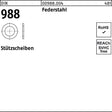 F. REYHER Stützscheibe DIN 988 6x12x1,2 mm Federstahl