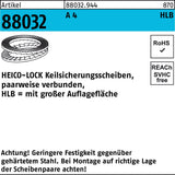 HEICO Keilsicherungsscheiben HLS-3 Stahl zinklamellenbeschichtet