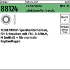 zinklamellenbesch. / TECKENTRUP-Sperrkantscheiben, für Schrauben mit Fkl. 8.8/10.9, M (mittel) = für normale Kopfauflagen / 4 mm