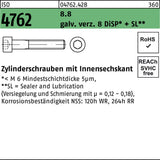 F. REYHER Zylinderschraube ISO 4762 Innensechskant M5x30 10.9 zinklamellenbeschichtet 500 Stück
