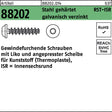 F. REYHER Gewindefurchendeschraube R 88202 Liko ISR 2,2x6-T6 Stahl gehärtet galvanisch verzinkt 1000 Stück