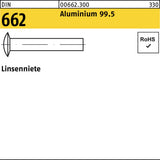 F. REYHER Linsenniete DIN 662 2x4 mm Stahl