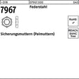 F. REYHER Sicherungsmutter DIN 7967 M33 aus Federstahl