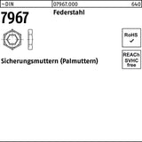 F. REYHER Sicherungsmutter DIN 7967 M33 aus Federstahl