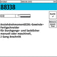 AMECOIL Gewindefertigbohrer R 88339 M3 für Durchgangs- und Sacklöcher, Stahl