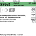 Mu 8.8 / 60 mm / feuerverzinkt