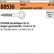 FISCHER Gerüstöse GS 12 x 90 mm Stahl galvanisch verzinkt
