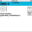 Unterlegscheibe ISO 7093-1 A 2 200 HV 10 mm – 50 Stück von F. REYHER