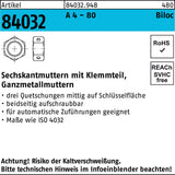Sechskantmutter R 84032 Biloc Klemmteil M5 von REYHER – 1000 Stück, galvanisch verzinkt