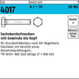 Sechskantschraube ISO 4017 VG M10x16 A2-70 AD-W2 von BUFAB – 100 Stück