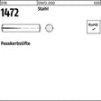 Paßkerbstift DIN 1472 1,5x6 mm Stahl von F. REYHER – 250 Stück