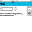 F. REYHER Gewindestift DIN 916 M10x12 A4 mit Ringschneide und Innensechskant