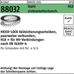 zinklamellenbesch. / HEICO-LOCK Keilsicherungsscheiben, paarweise verbunden, HLK = für HV-Verbindungen nach EN 14399-4 / 12 mm