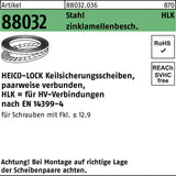 HEICO Keilsicherungsscheiben HLS-3 Stahl zinklamellenbeschichtet