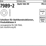 F. REYHER Unterlegscheibe DIN 7989-1 PK C 10/11 x 20 x 8 mm Stahl 100 HV