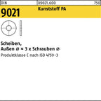 9 mm / Kunststoff PA / 200 Stk.