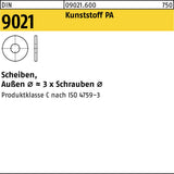 F. REYHER Unterlegscheiben DIN 9021 Stahl 140/100 HV 2,7 x 8 x 0,8 mm – 10.000 Stück