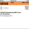 FISCHER Setzwerkzeug EAW H 6 plus mit Handschutz für Dübelmontage
