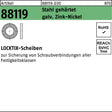 REYHER LOCKTIX-Scheiben R 88119 Ø 8 mm Stahl gehärtet ZnNi 200 Stück