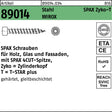 SPAX Zylinderkopfschraube R 89014 T-STAR 6x80 mm T30 Stahl WIROX