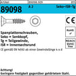 F. REYHER Seko-ISR-Tg Spanplattenschrauben 5x90 mm T25 A2 Edelstahl 200 Stück