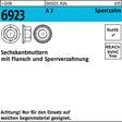 F. REYHER Sechskantmutter DIN 6923 Flansch M4 A2 Sperrzahnung 500 Stück