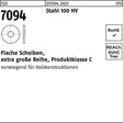 Unterlegscheibe ISO 7094 Stahl 100 HV extra große Reihe Produktklasse C 5 mm 100 Stück