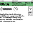 REYHER Gewindefurchendeschraube R 88204 Liko ISR 2,2x6-T6 Stahl gehärtet galvanisch verzinkt 1000 Stück