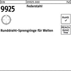 Runddraht-Sprengringe für Wellen / DIN 9925 / 4mm