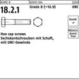F. REYHER Sechskantschraube R 83931 UNC-Gewinde 1 1/4 x 4 Grade 8