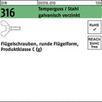 8 mm / 4 mm / Temperguss / Stahl