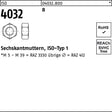 Sechskantmuttern ISO 4032 M16 8 von BUFAB – 200 Stück, Sechskantmuttern ISO-Typ 1, Festigkeitsklasse 8