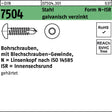 F. REYHER Bohrschraube DIN 7504 ISR N 2,9x9,5-T10 Stahl galvanisch verzinkt 1000 Stück