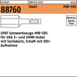 UPAT Setzwerkzeug R 88760 MW-SDS M8-M16 Stahl für UKA 3- und UMW-Anker