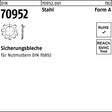 F. REYHER Sicherungsblech DIN 70952 A 10 Stahl für Nutmuttern DIN 70852 – 100 Stück