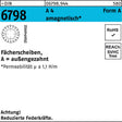 Fächerscheibe DIN 6798 Form A außengezahnt A 4 3,2 mm – 2000 Stück von F. REYHER