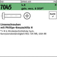 F. REYHER Flachkopfschraube ISO 7045 PH M3x6-H 4.8 galv. verz. 8 DiSP – 2000 Stk.