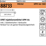 Upat Injektionsmörtel UPM 44-360 Kunstharz 6 Stück Verbundmörtel