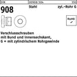 Verschlussschraube DIN 908 Stahl G 1 1/8 A mit Bund und Innensechskant, 10 Stück von F. REYHER