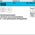F. REYHER Verschlussschraube DIN 908 mit Bund & Innensechskant G 1 1/4 A A4