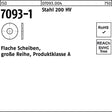 F. REYHER Unterlegscheibe ISO 7093-1 Stahl 200 HV 12 mm, 100 Stück, große Reihe