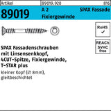 SPAX Fassadenschraube R 89018 LISEKO T-STAR 4,5x35/25-T A2