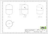 Reflex N 12 Membran-Druckausdehnungsgefäß, grau, 4 bar, 12 Liter