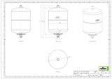 Reflex Refix DD 8 Membran-Druckausdehnungsgefäß, grün, 10 bar, 8 Liter