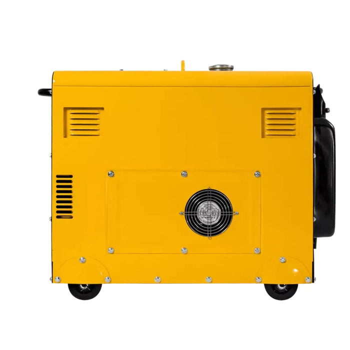 VITO Silent Diesel Generator 8kVA Full Power - 12PS Diesel Heizöl 6500w 230-400v